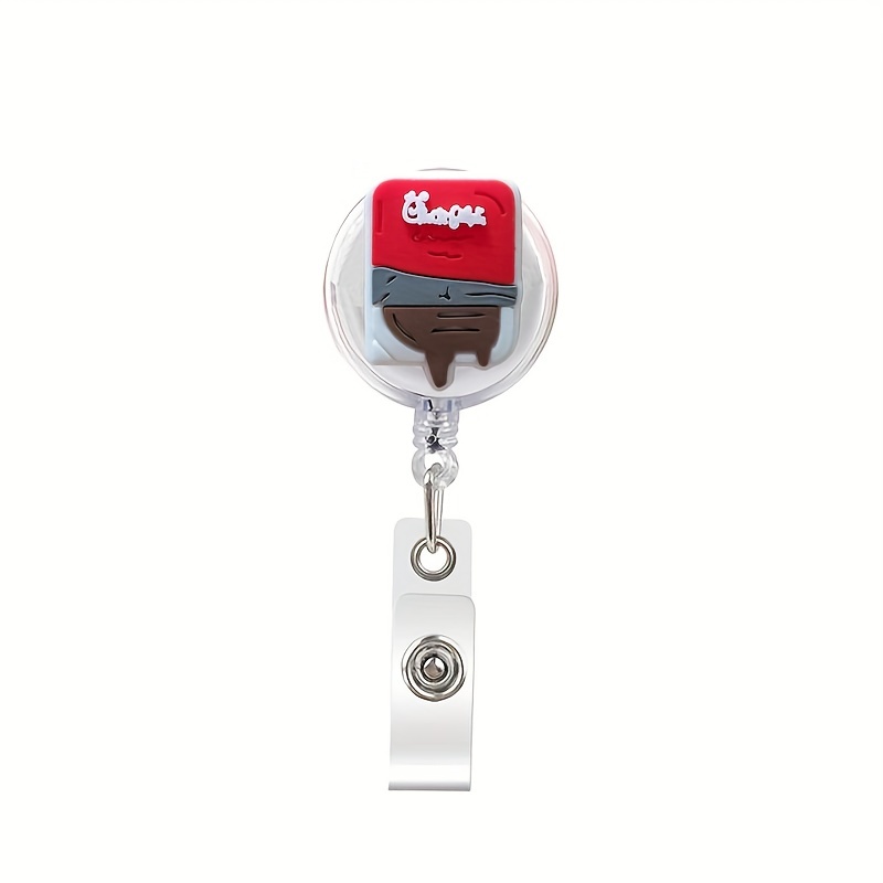 FedEx Logistics Retractable Carabiner Badge Reel