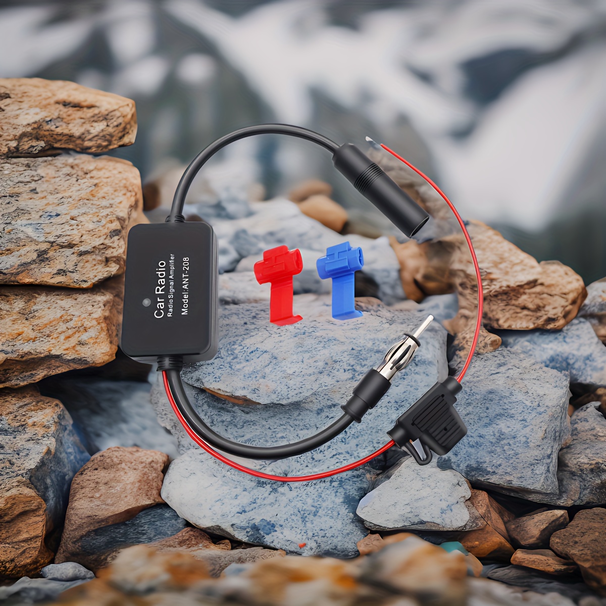 The New Ant208fm Car Radio Antenna Amplifier Am Dab Fm Antenna