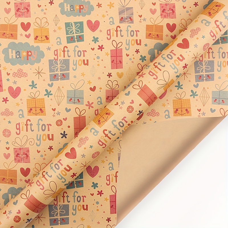 10pcs Gift Wrapping Paper Valentine's Day Wedding Gift Wrapping