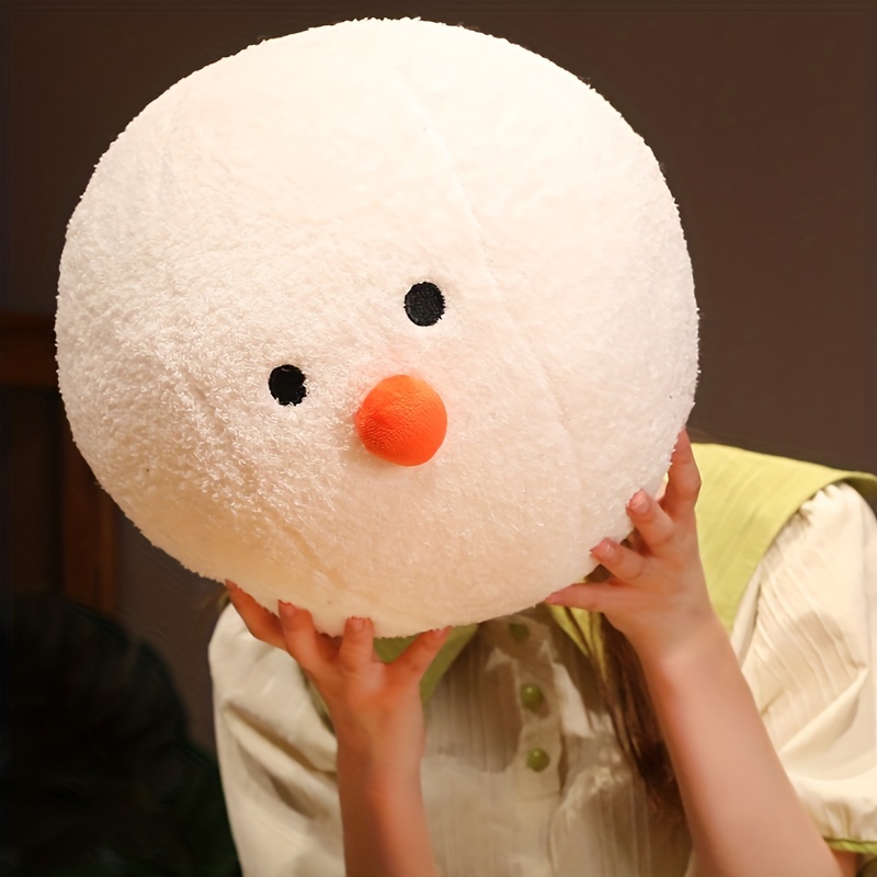White Plush Indoor Snowballs Fight Christmas Decoration - China
