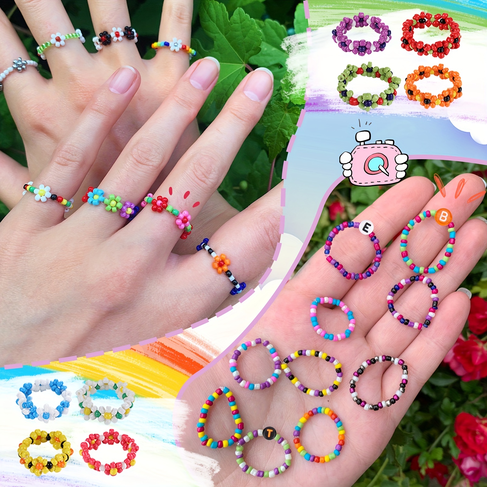 Girl Bracelet Making Set: Create Unique Jewelry Gifts For - Temu