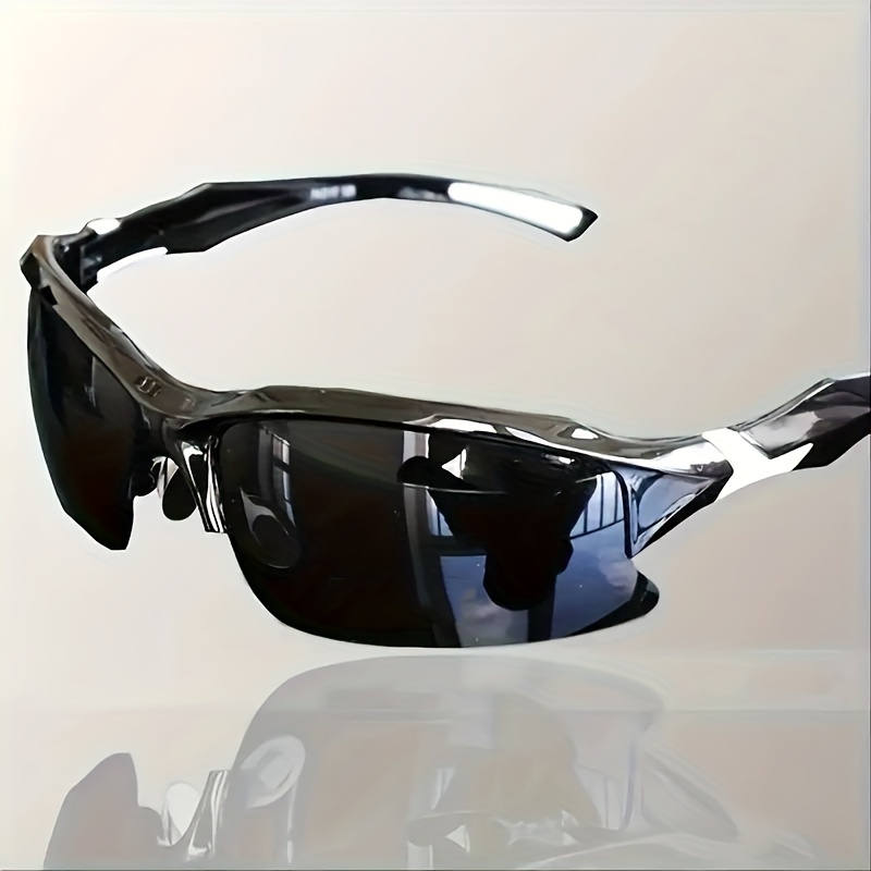 Wrap Around Sports Fashion Sunglasses for Women Men Outdoor Semi Rimless UV400 Sun Shades for Cycling Fishing Hiking,Sun Glasses,Temu