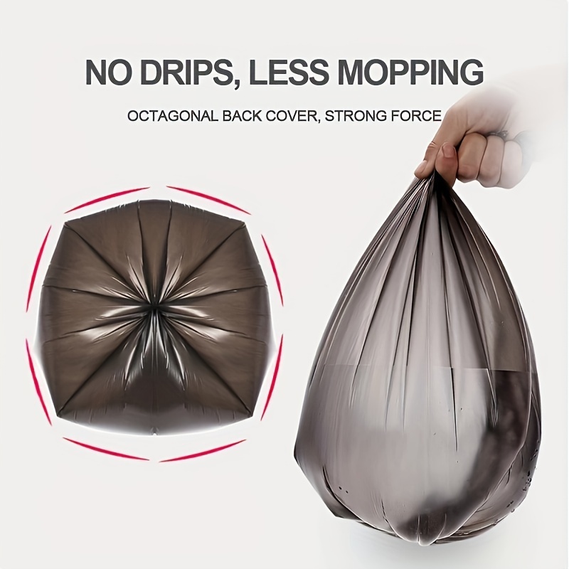 15pcs Plastic Trash Bag, Modern Random Color Trash Bag For Home