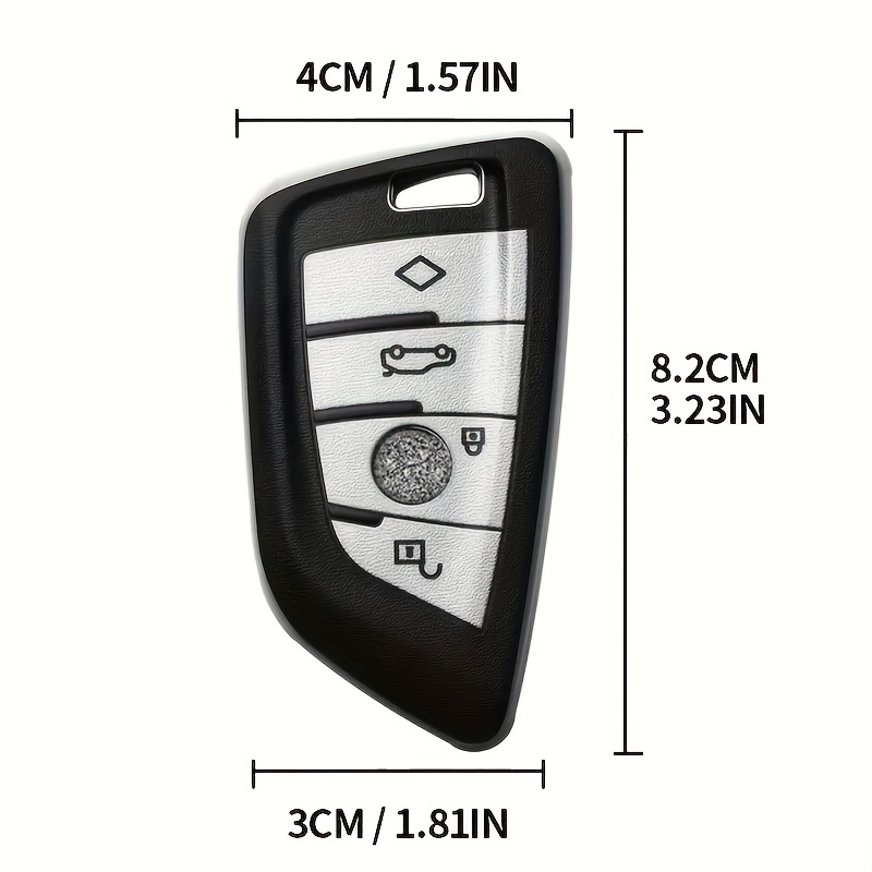 Premium Per Key Fob Cover - Perfettamente Adatto Per 2, 5, 6, 7 Serie X1,  X2, X3, X5, X6 E 1, 3, 4, 5, 6 - Auto - Temu Italy