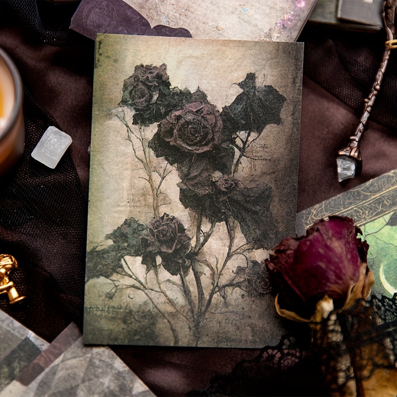 Romantic gothic scrapbooking paper – Dark Scrap