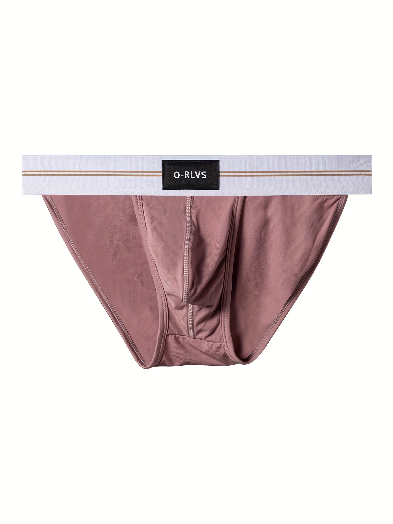 Men's Sexy U Convex Inner Pouch Low Waits Briefs Breathable - Temu