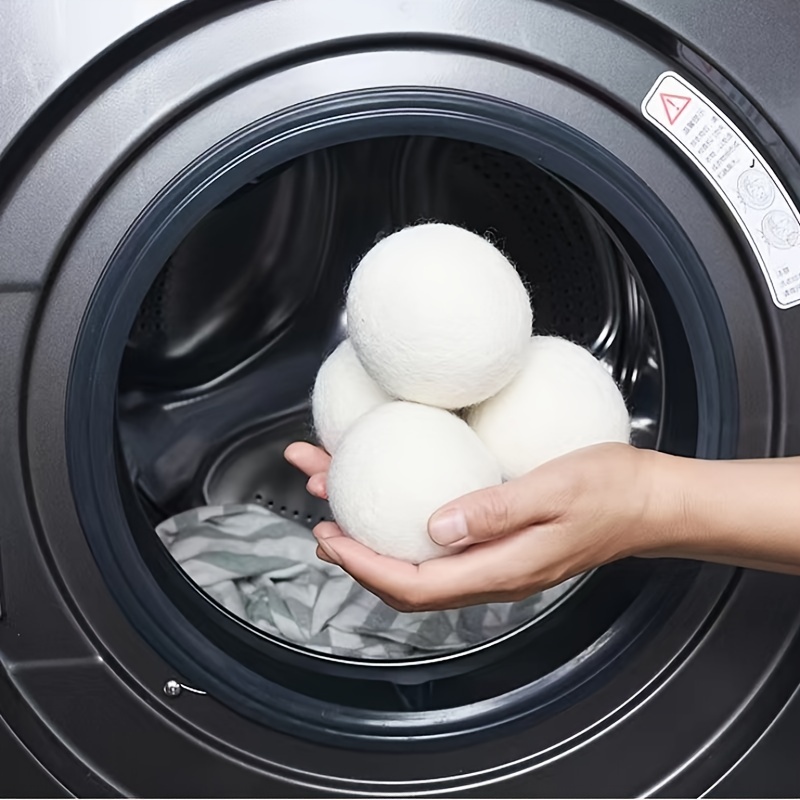 4pcs Blanchisserie Lavage Boule Machine à laver Balle De lavage Boule de  lavage écologique Boule de lavage Boule de lavage