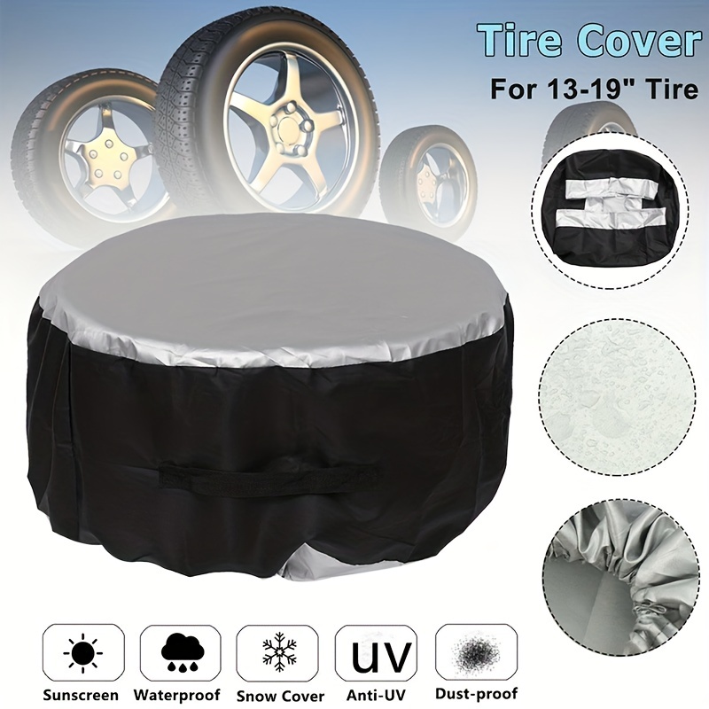 Seasonal Tire Cover,Tire Storage Bag,Waterproof Dust-Proof (Fit - 3