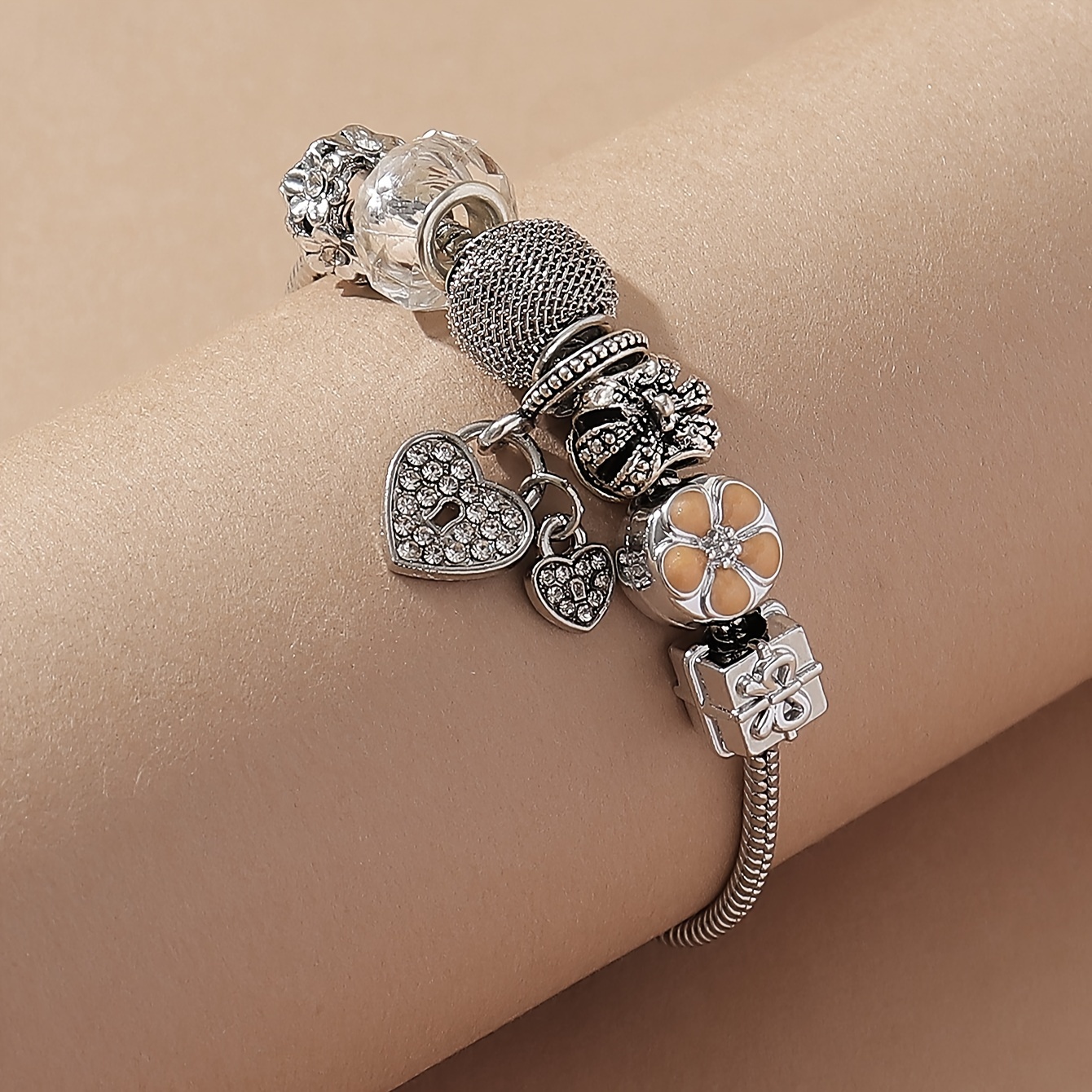 Bracelet Charms Women's Fashion Adjustable Durable - Temu