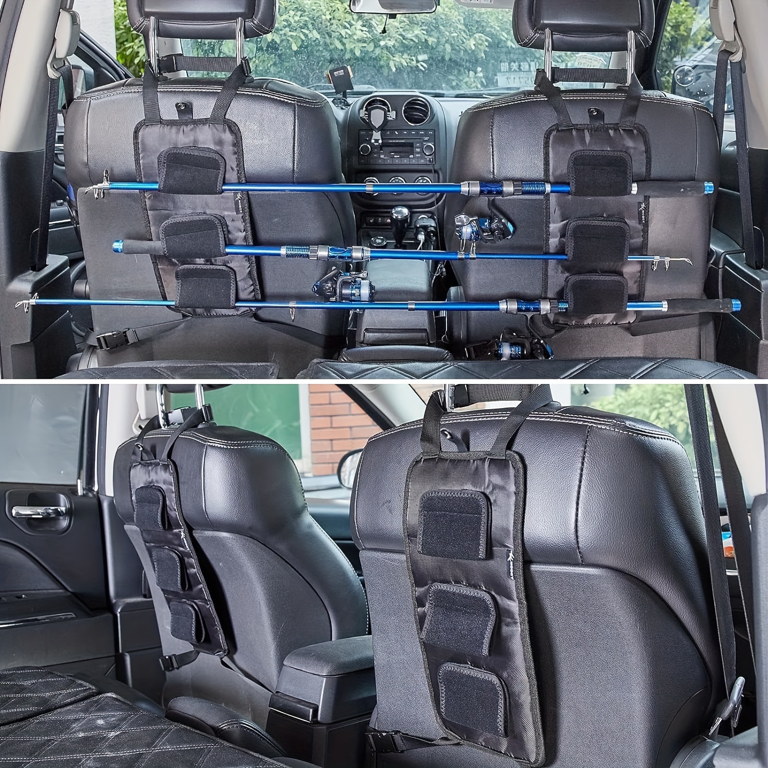 * For Car, Adjustable Fishing Pole Storage Rack For SUV, Wagons, Van, Easy  Installing Fishing Car Rod Carrier For Car