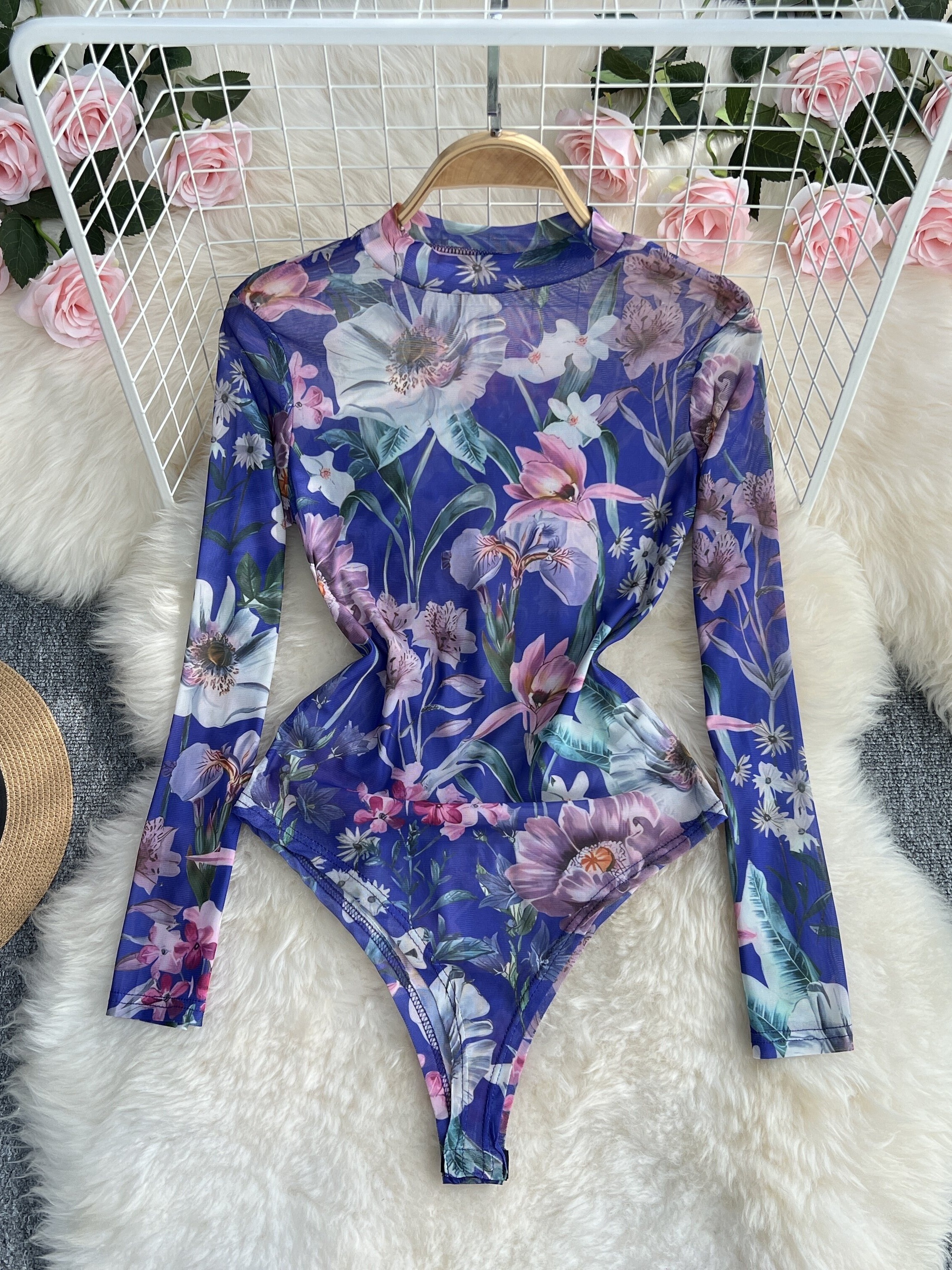 Floral Detailed Bodysuit