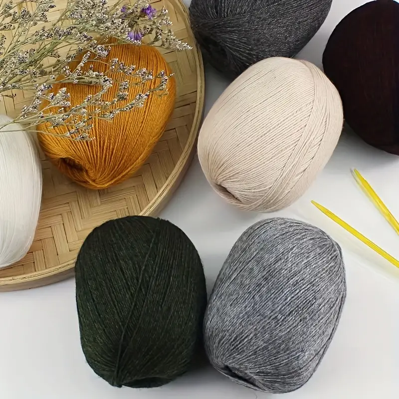 Cashmere Yarn For Knitting Sweater And Scraft 90% Cashmere - Temu