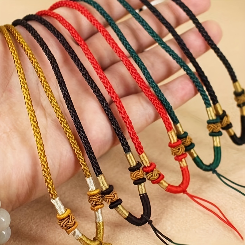 iYOE 1mmx20meters Nylon Gold Color Silk Cord Thread For DIY Tassels  Christmas Decor Pendant Lanyard Braided String