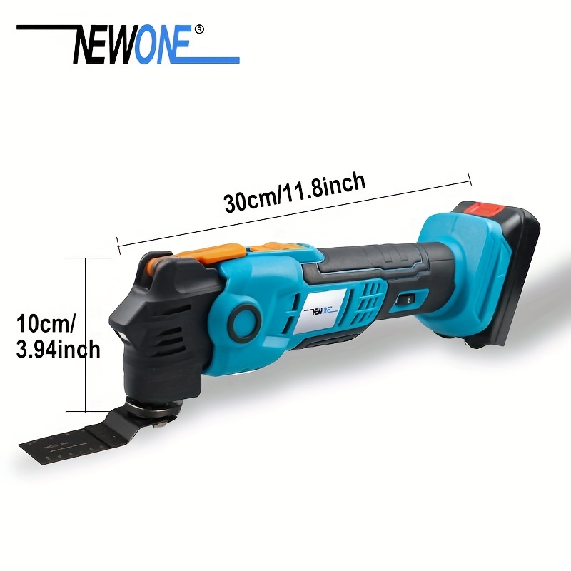 18v Quick Release Oscillating Tool Multi-tool Home Decor Multifunctional  Tools Power Tools Trimmer Renovator Multifunctional With 2000amh Battery  And Plastic Case Packing Us Plug Temu