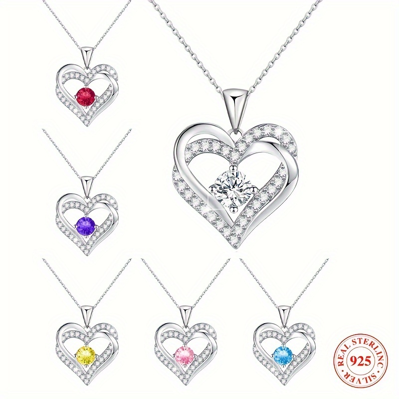 Collana Mamma, 925 Sterling Argento Collana Ciondolo Mamma e Figlia Cuore a  Forma con Cristalli Viola, Mamma Figlia Ciondolo Gioielli Festa Della Mamma  Regali per Mamma Figlia Donne : : Moda