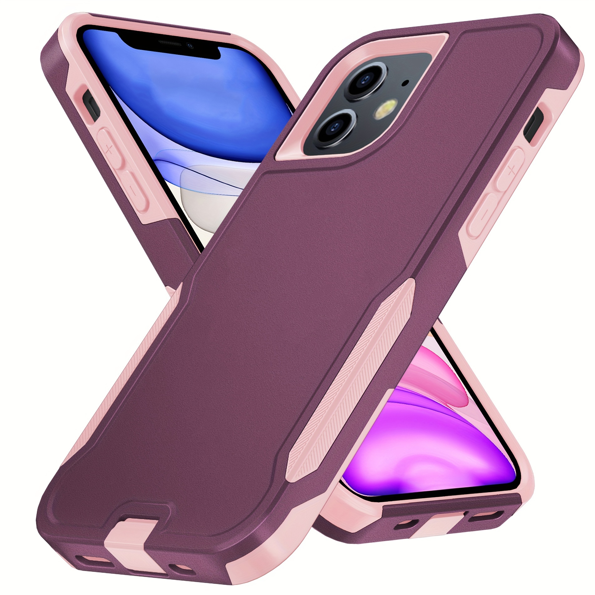 Full Body Rugged Shockproof Phone Case Cover Iphone 13 - Temu