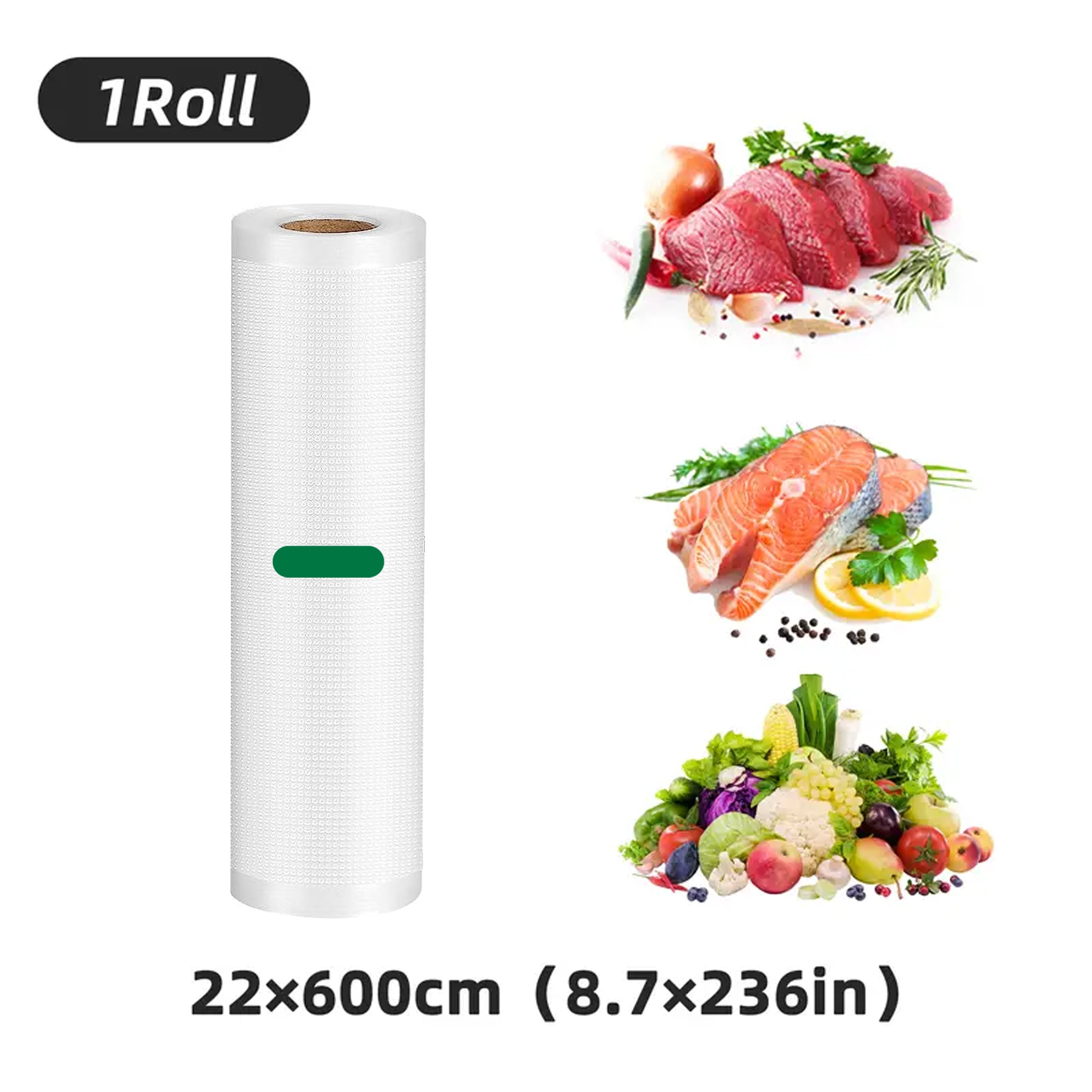 Vacuum Sealer Bags Pa+pe Size For Food Saver Seal A Meal Vac - Temu