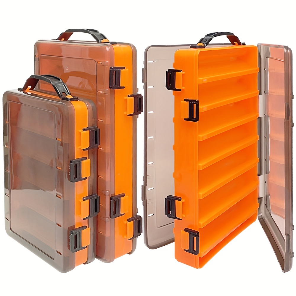 Portable Transparent Fishing Lures Box Lightweight Storage - Temu