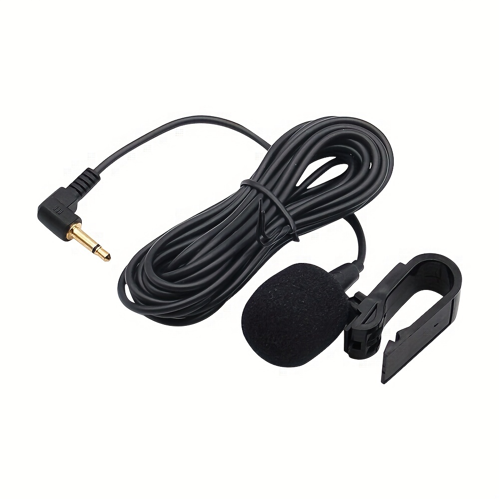 

Car Audio Microphone 3.5mm Clip Jack Plug Mic Stereo Mini Wired External Microphone For Auto Dvd Radio 3m Long Professionals
