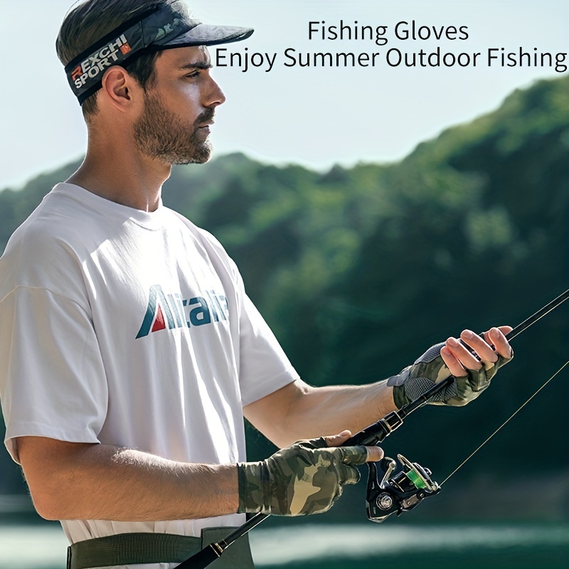 Outdoor Cycling Fishing Gloves Waterproof Summer Breathable