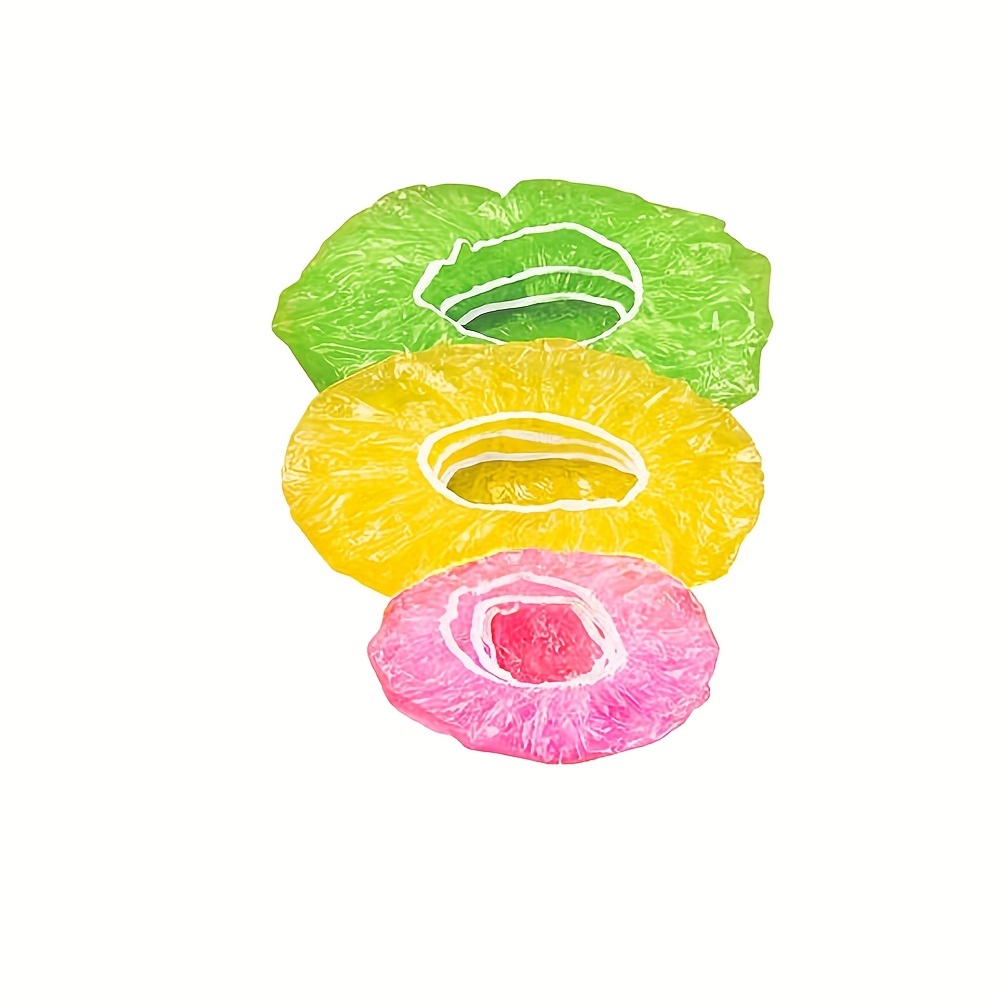 24pcs Elastic Food Covers Lids For Fruit Or Bowls Cups Food Cover Set