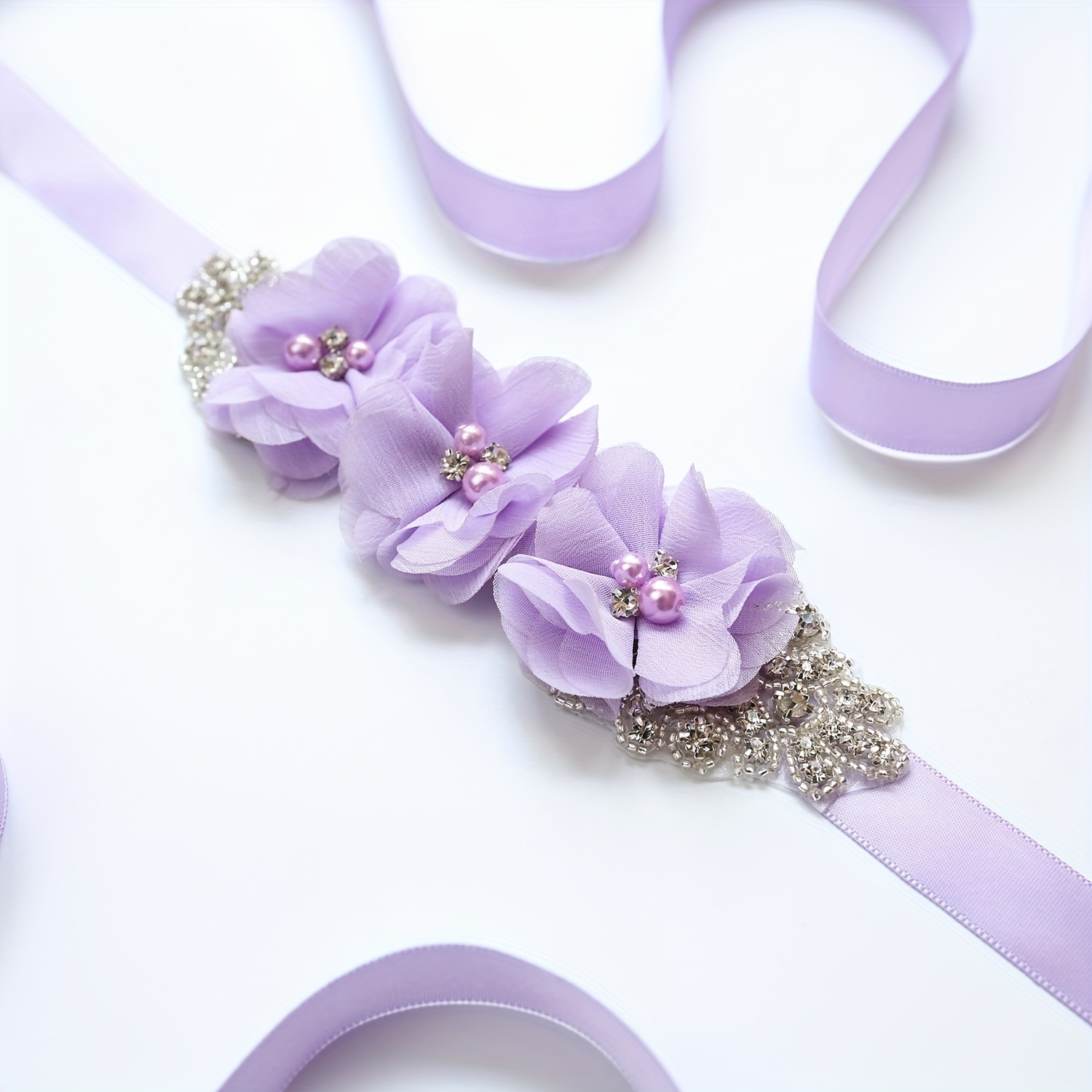 Purple Wedding Belt