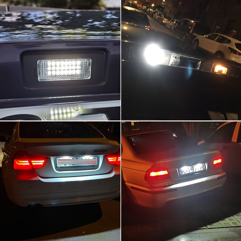 Led Car License Plate Light E39 M5 E70 E 60 M5 E90 E92 - Temu