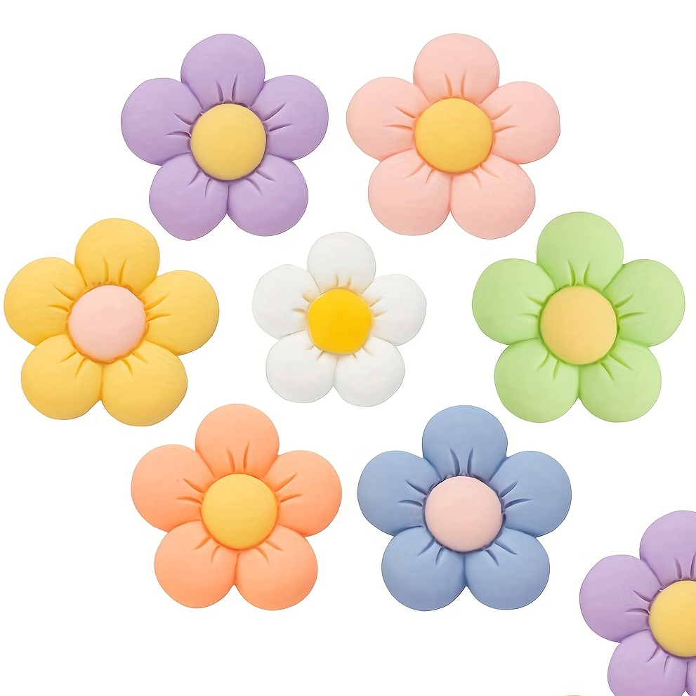 Flower Shoe Charms Cute Flower Designer Shoe Charms - Temu