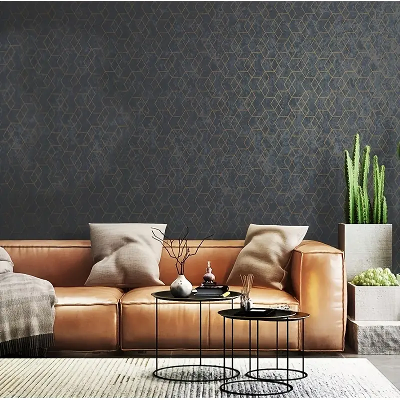 3d Wall Paper Roll Luxury Wallpapers Modern Design Bedroom - Temu Germany