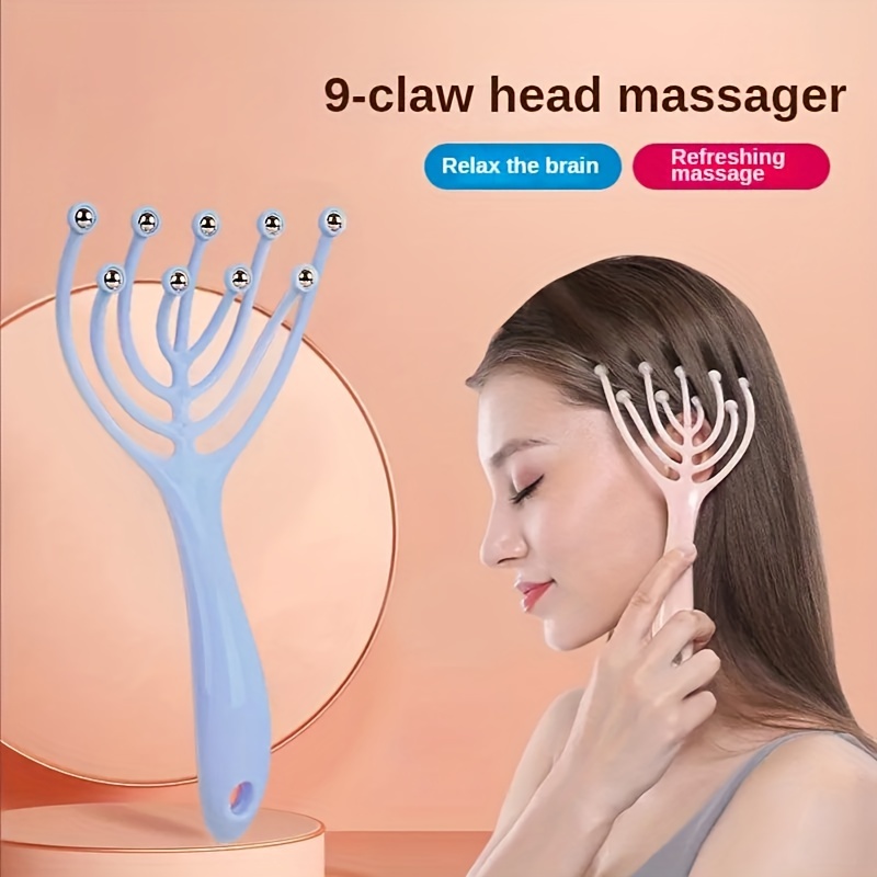 1x Head Scalp Massager Massage Headache Relief Tension Relaxation Relieve  Stress