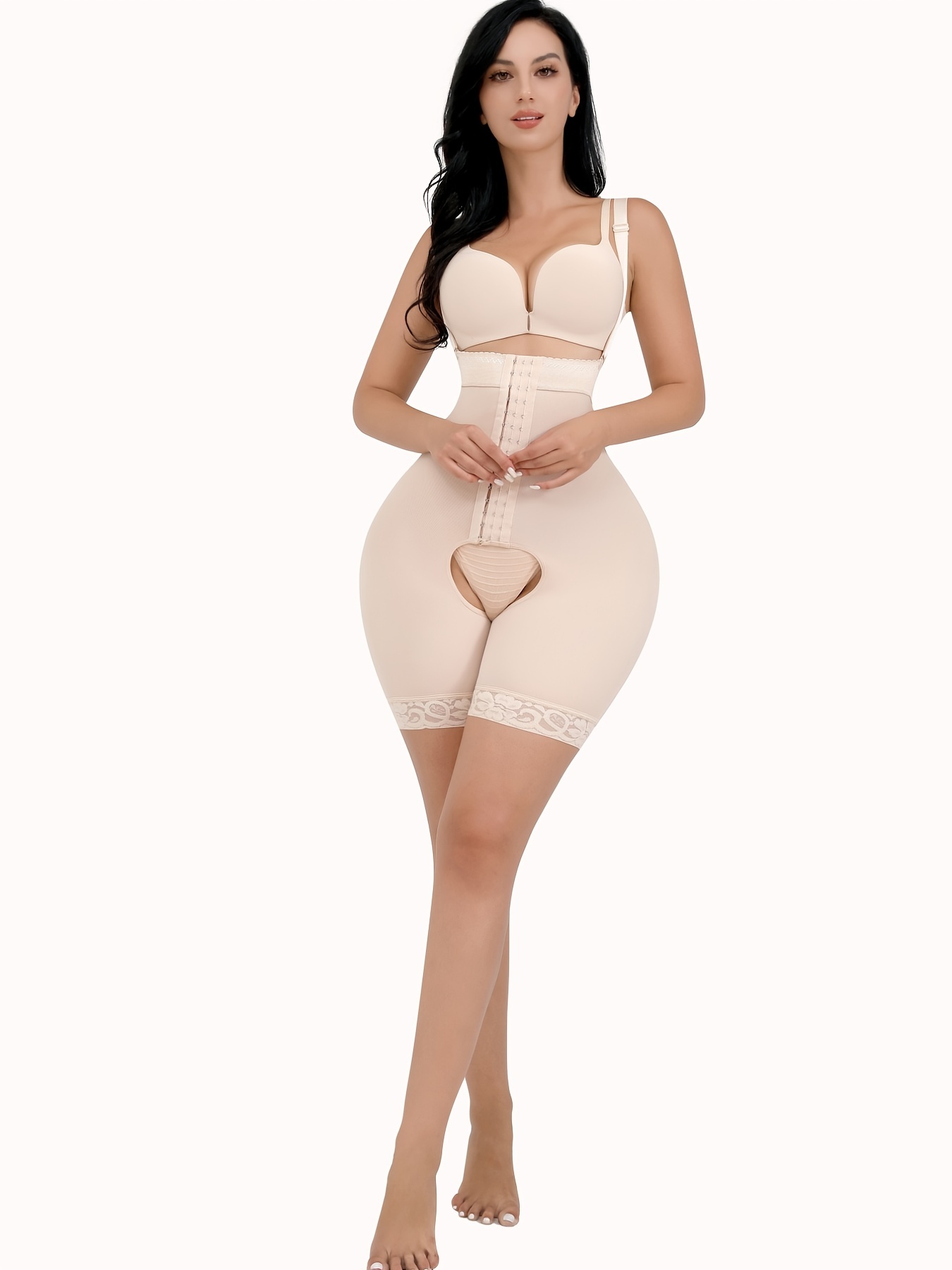 Women Body Shaper High Waist Safety Shorts Lace Knickers Tummy Control  Panties Slimming Underwear Shaping Boyshorts Shapewear Y220311 From  Mengqiqi04, $10