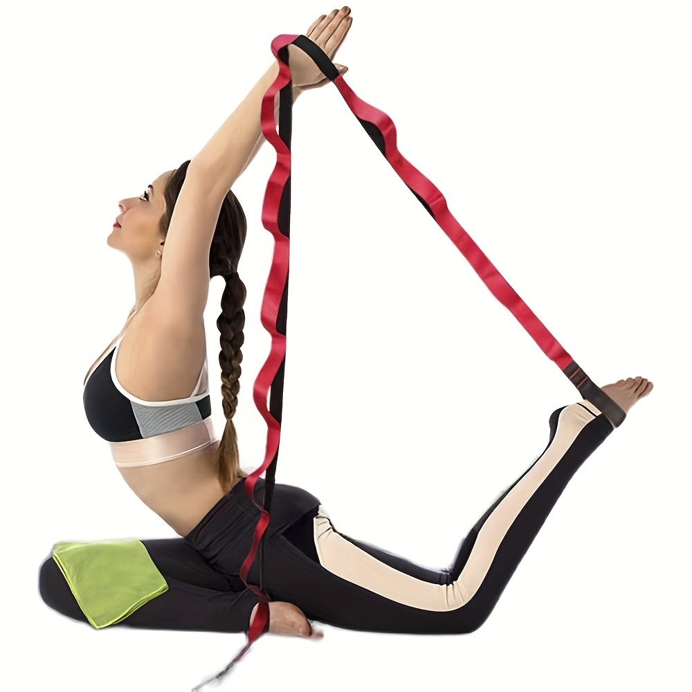 Cinturón Yoga Nylon Correa Estiramiento 12 Aros Ejercicio - Temu