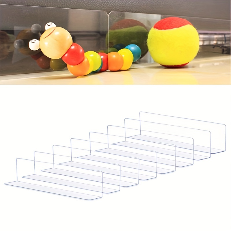 Under Couch Guards Toy Blocker - Barrier for Under Sofa, Bed & Furniture  Bottom Stop Things from Going Under | Easy to Install Gap Bumper Stopper  for