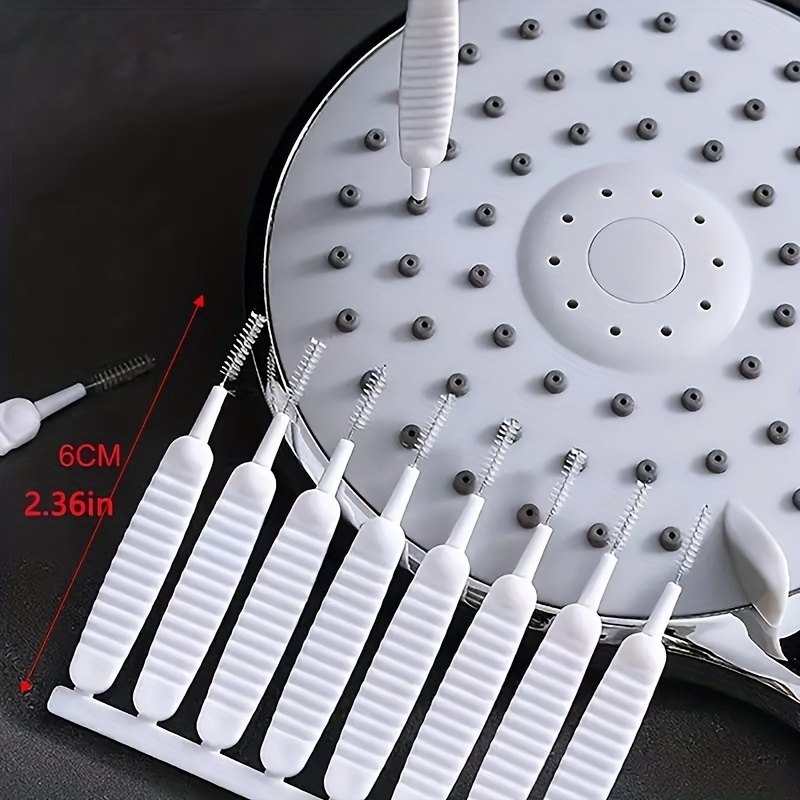 Shower Head Cleaning Brush for Small Hole,Multifunctional Shower Head  Cleaner Tool Anti-Clogging Nozzle, Versatile Cleaning Tool for Shower  Heads