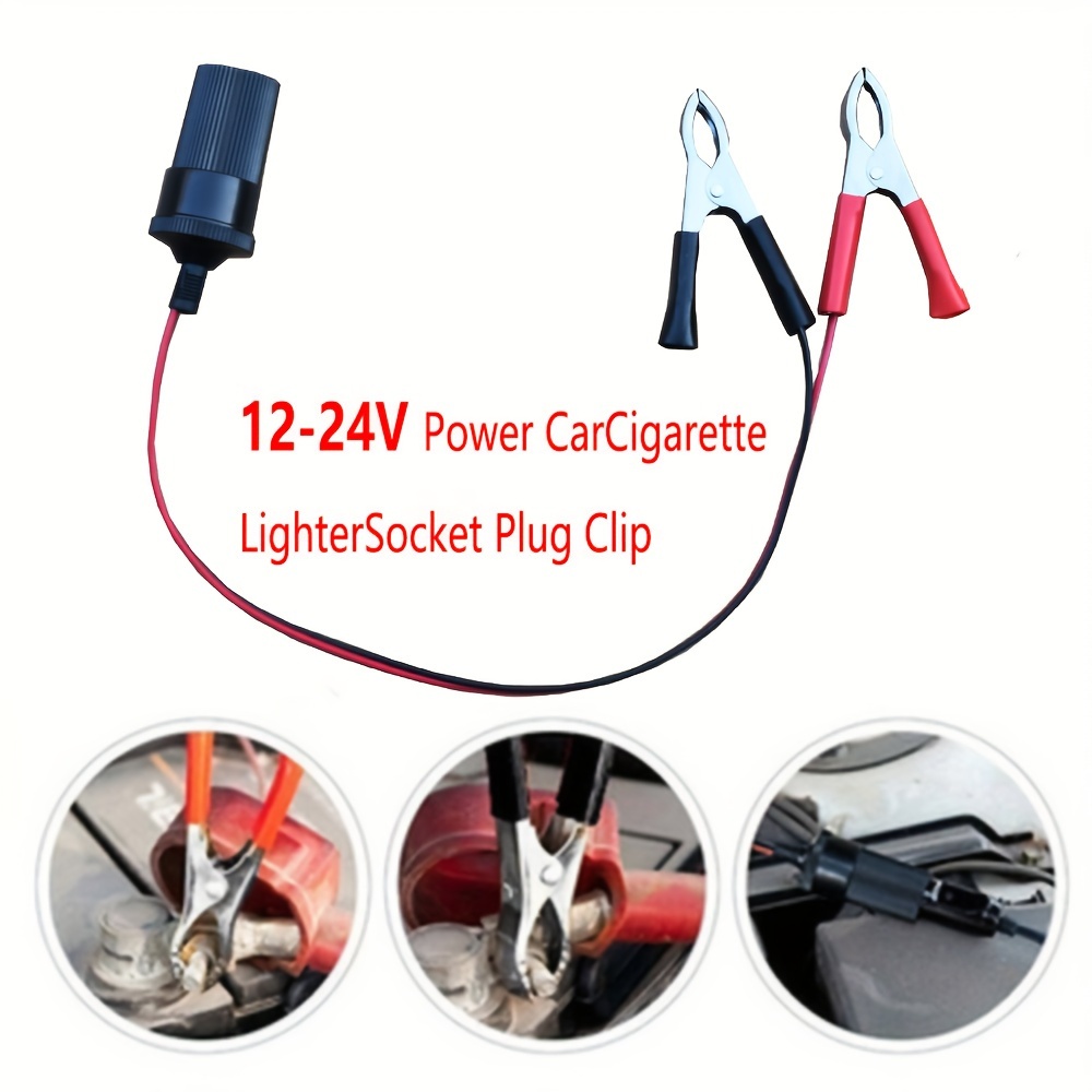 12v 2a prise allume-cigare chargeur de voiture adaptateur secteur  convertisseur portable