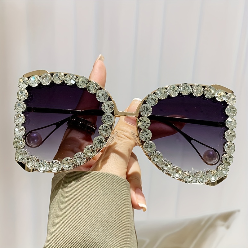 Óculos De Sol Borboleta Grandes Para Mulheres, Bloco De Cores