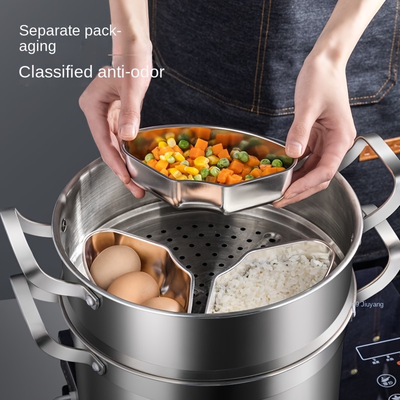 Stainless Steel Steamer Basket Electric Rice Cooker Steamer - Temu