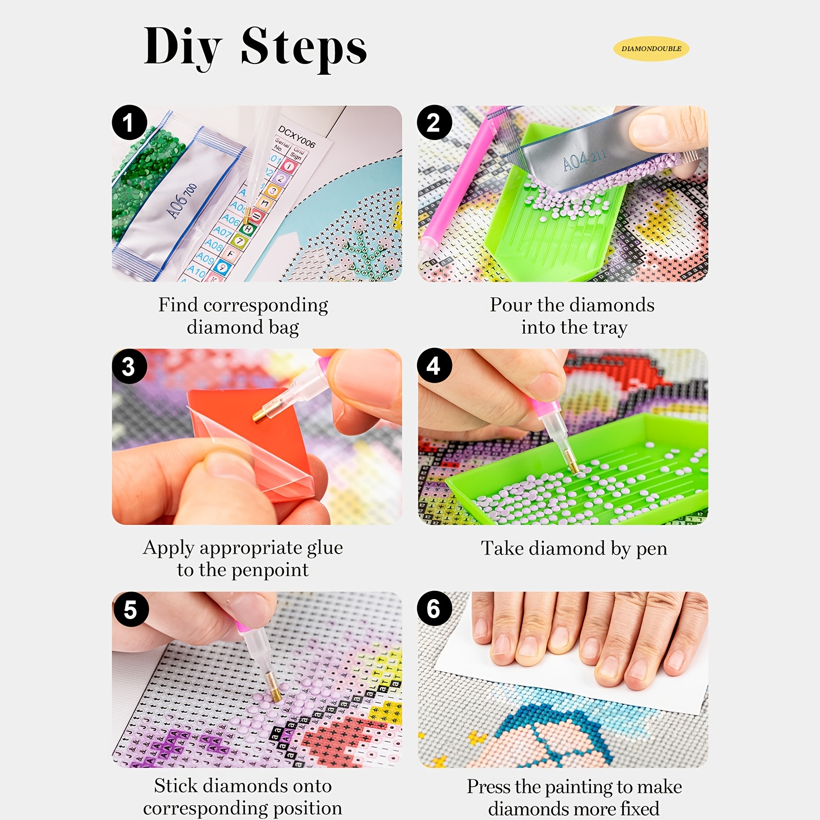 Deer Diamond Painting Kit Tool For Adults 5d Diy Diamond Art Tool