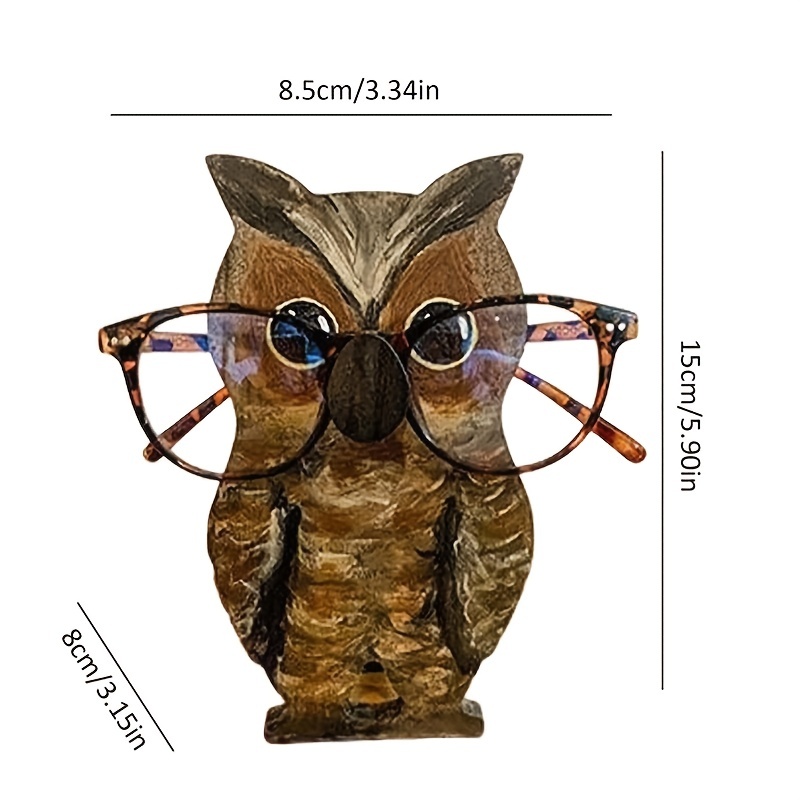 Animals Glasses Holder Wooden Eyeglass Holder Stand Stand - Temu United  Kingdom