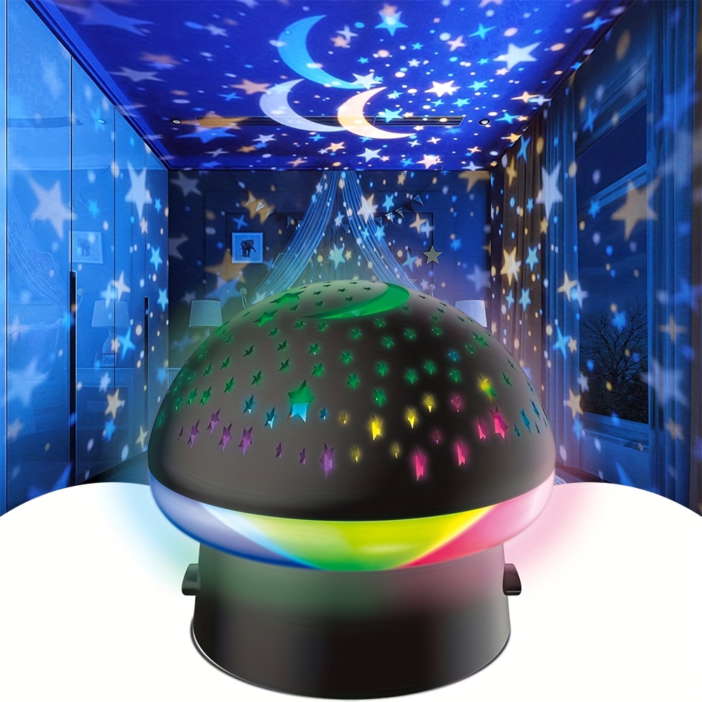 1 Stück Sternenhimmel-Projektor-Nachtlicht, über USB aufgeladen, drehbar,  Sternenhimmel-Farb-Ozean-Kaninchen-Projektor mit Musik,  Heim-Nachttisch-Dekoration, Geschenke, Tischlampen für  Schlafzimmer-Party-Dekoration - Temu Austria
