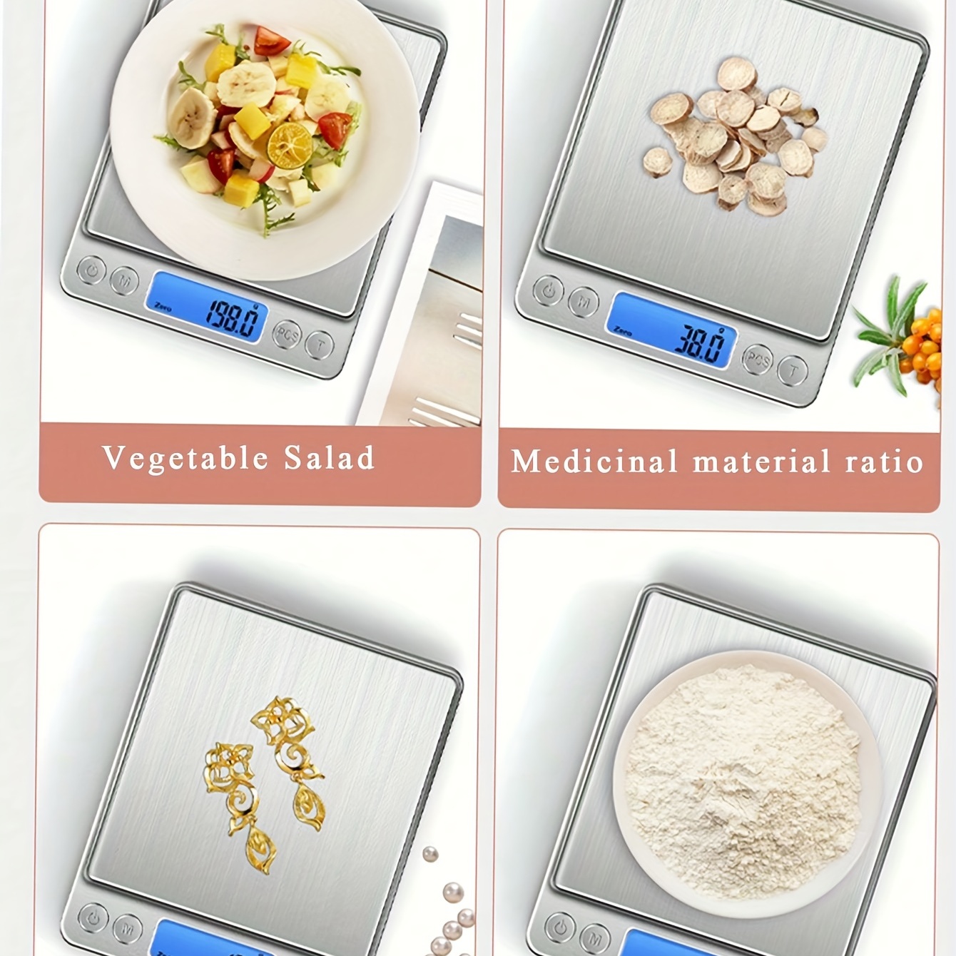 Food Scale for Food Ounces and Grams, Kitchen Scales Digital