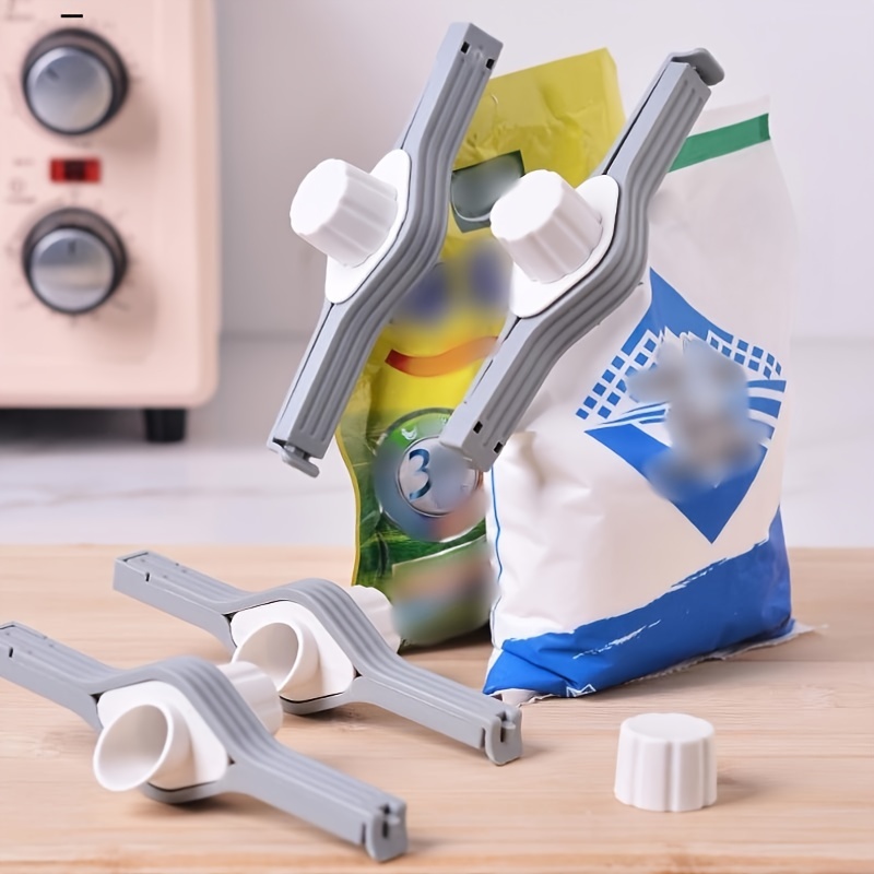 Reusable Plastic Food Sealing Clips Keep Your Kitchen Food - Temu