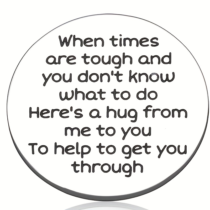 Pocket Hug Token Inspirational Gifts For Daughter I Love You - Temu