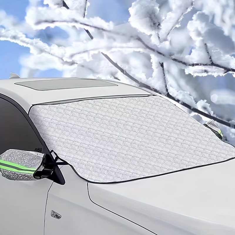 Winter Auto Frontscheibenabdeckung Windschutzscheibe Sonnenschutz Universal  Auto Schnee Frost Eis Schild Staub Schutz Abdeckung
