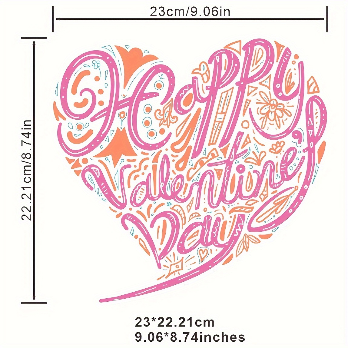 Valentines Day Iron on Transfers Patches 5 Sheets Valentines Iron on Decals  Love Couple Iron on Patches Appliques for Clothing T-Shirt Hoodies Clothes