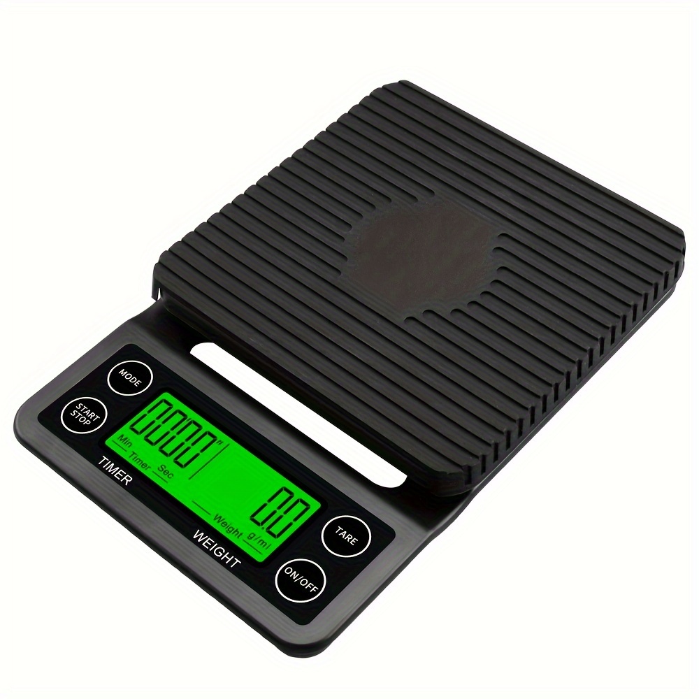 Scale Electronic Scale With Timer Usb Rechargeable Coffee - Temu