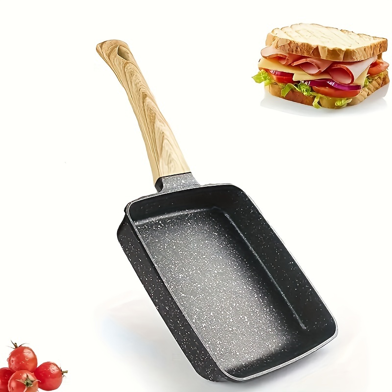 1pc Omelette Pan Nonstick Tamagoyaki Egg Pan Rectangle Egg Frying Pan, PFOA  Free