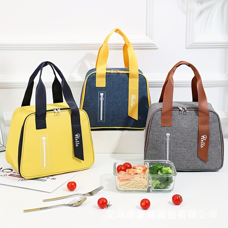 Insulated Lunch Bag Reusable Thickened Cationic Aluminum - Temu