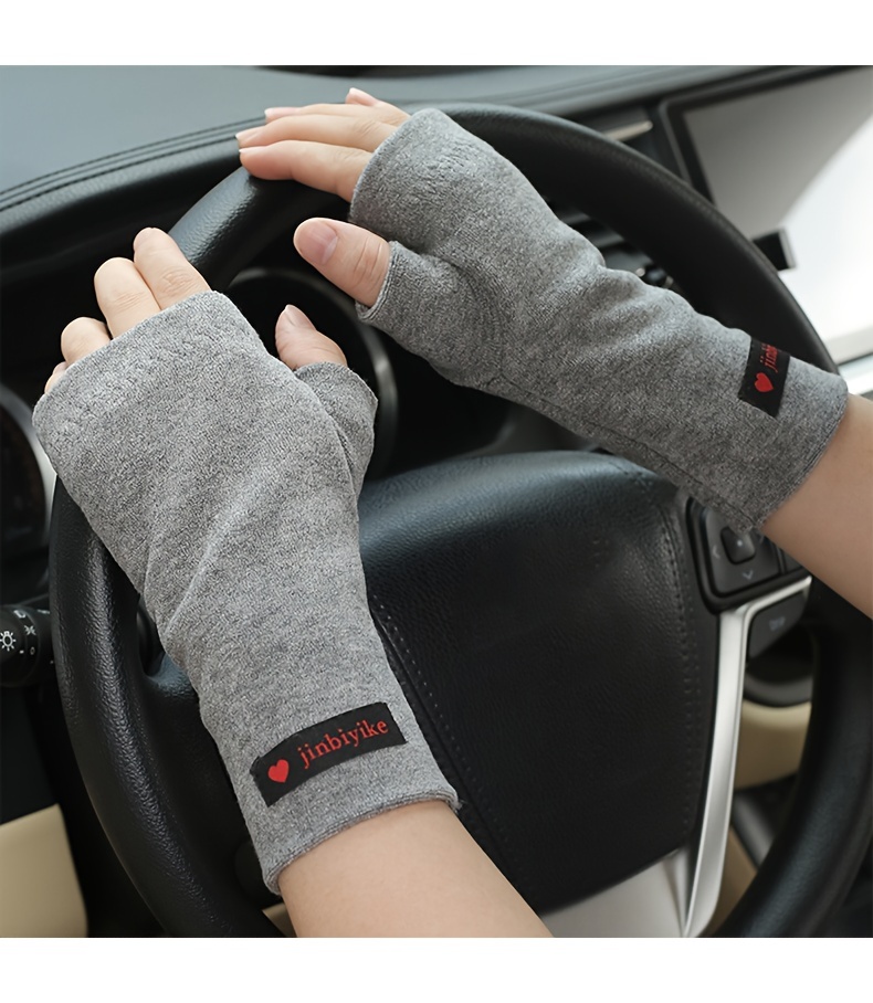 Winter Fingerless Gloves for Men and Women - UK