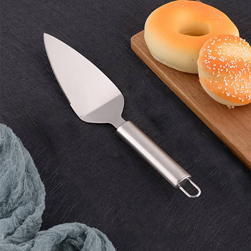 1Pcs Stainless Steel Serrated Blade Cake Knife Pie Pizza Pastry